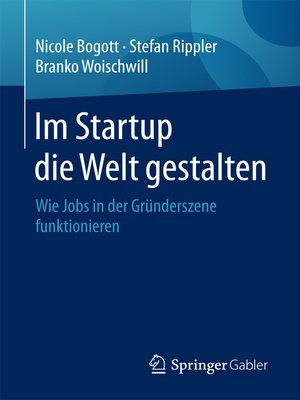 cover image of Im Startup die Welt gestalten